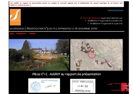 PLU Modif n°3_rapport_additif_20201216