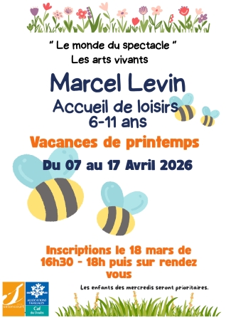 Accueil de loisirs Levin - vacances avril 26